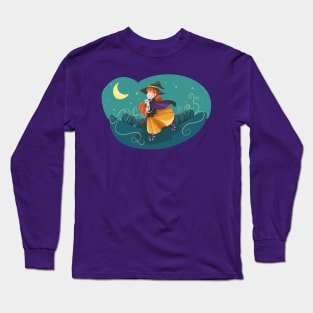 Happy Witch Long Sleeve T-Shirt